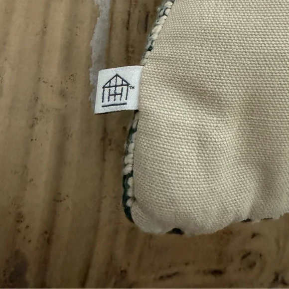 Hearth & Hand Green and Cream Accent Pillow - Picture 4 of 6